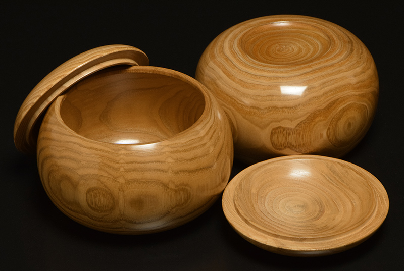 栗碁笥（40号） | 前川榧碁盤店