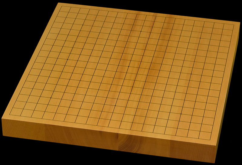 本榧1.5寸卓上碁盤セット（ハギ盤・極上） | 前川榧碁盤店