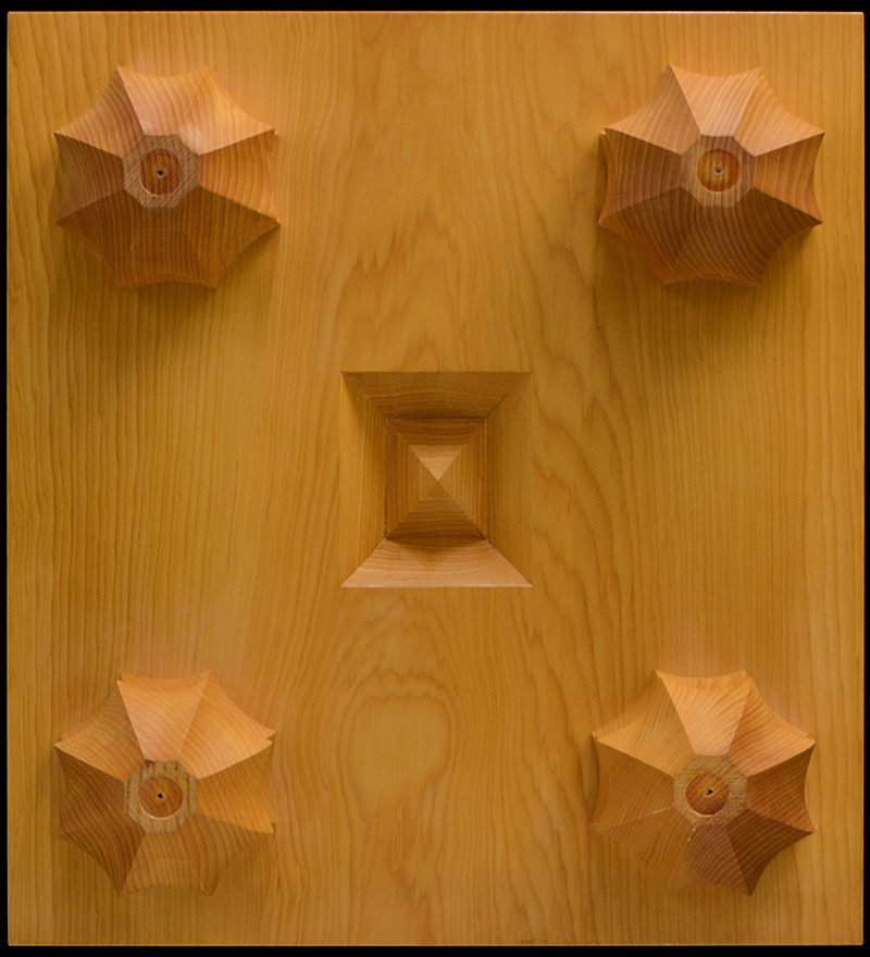 本榧足付将棋盤 4寸7分（木裏） sa40051 | 前川榧碁盤店