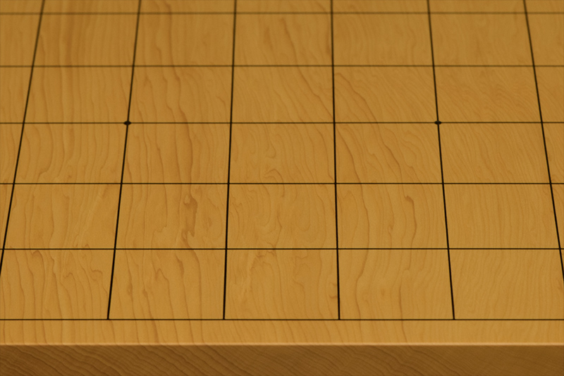 本榧足付将棋盤 6寸（天地柾） sa60037 | 前川榧碁盤店