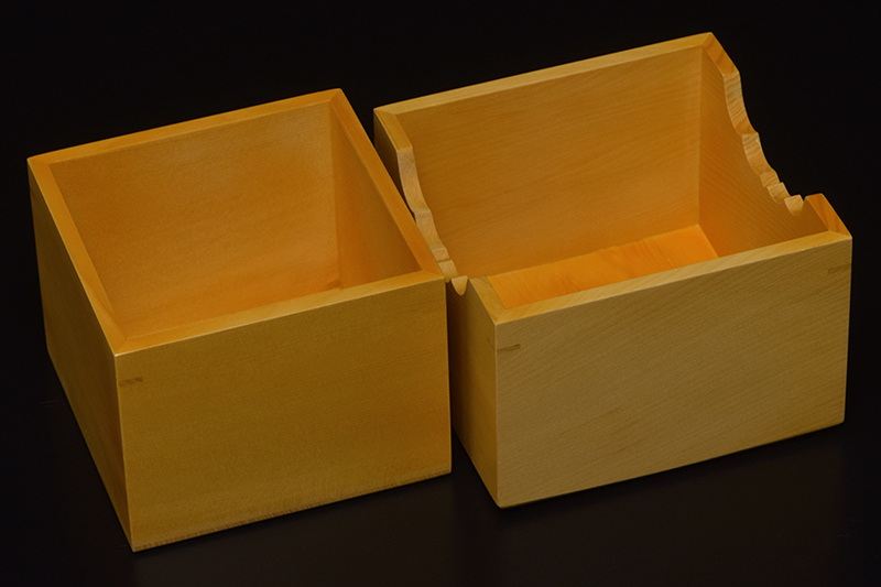 本榧駒箱（上製） | 前川榧碁盤店