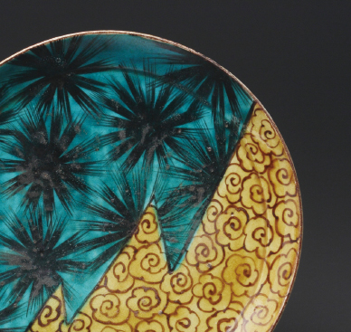 古伊万里金襴手鳳凰文十二角平鉢 一対 | 商品詳細 東洋古陶磁の前坂晴天堂