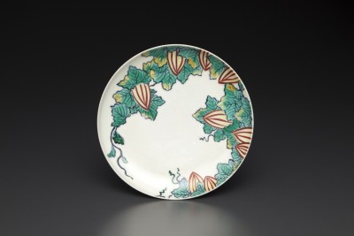 初期鍋島色絵瓜文五寸皿 | 商品詳細 東洋古陶磁の前坂晴天堂