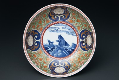 古伊万里萌黄金襴手荒磯文鉢 | 商品詳細 東洋古陶磁の前坂晴天堂