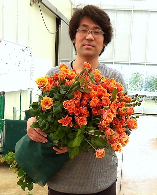 日本最大級のオランダ式ハウスで高品質なバラを生産：近畿農政局