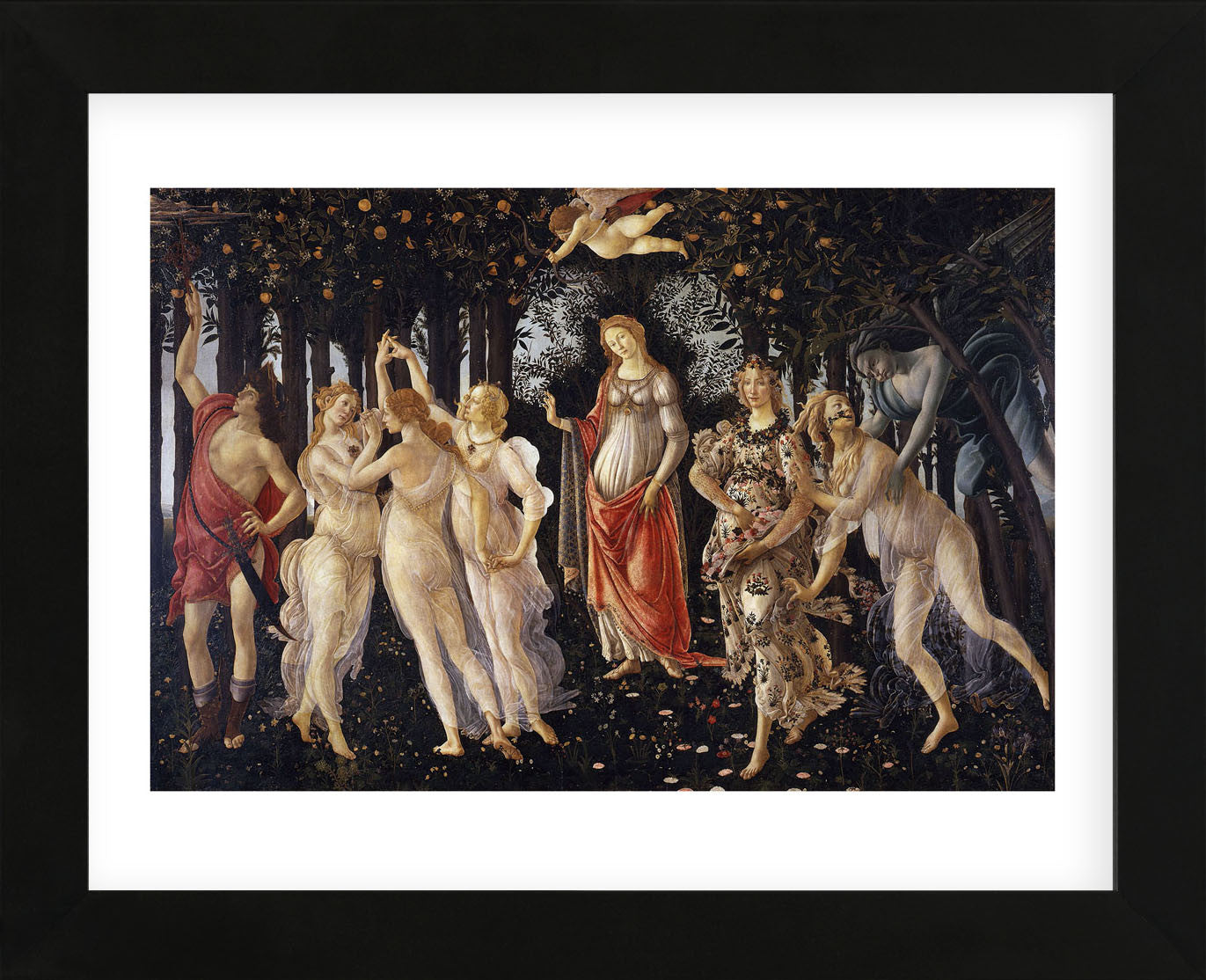 La Primavera, 1481-1482 (Framed) | McGaw Graphics