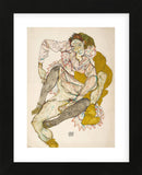 Seated Couple, 1915 (Framed) | McGaw Graphics