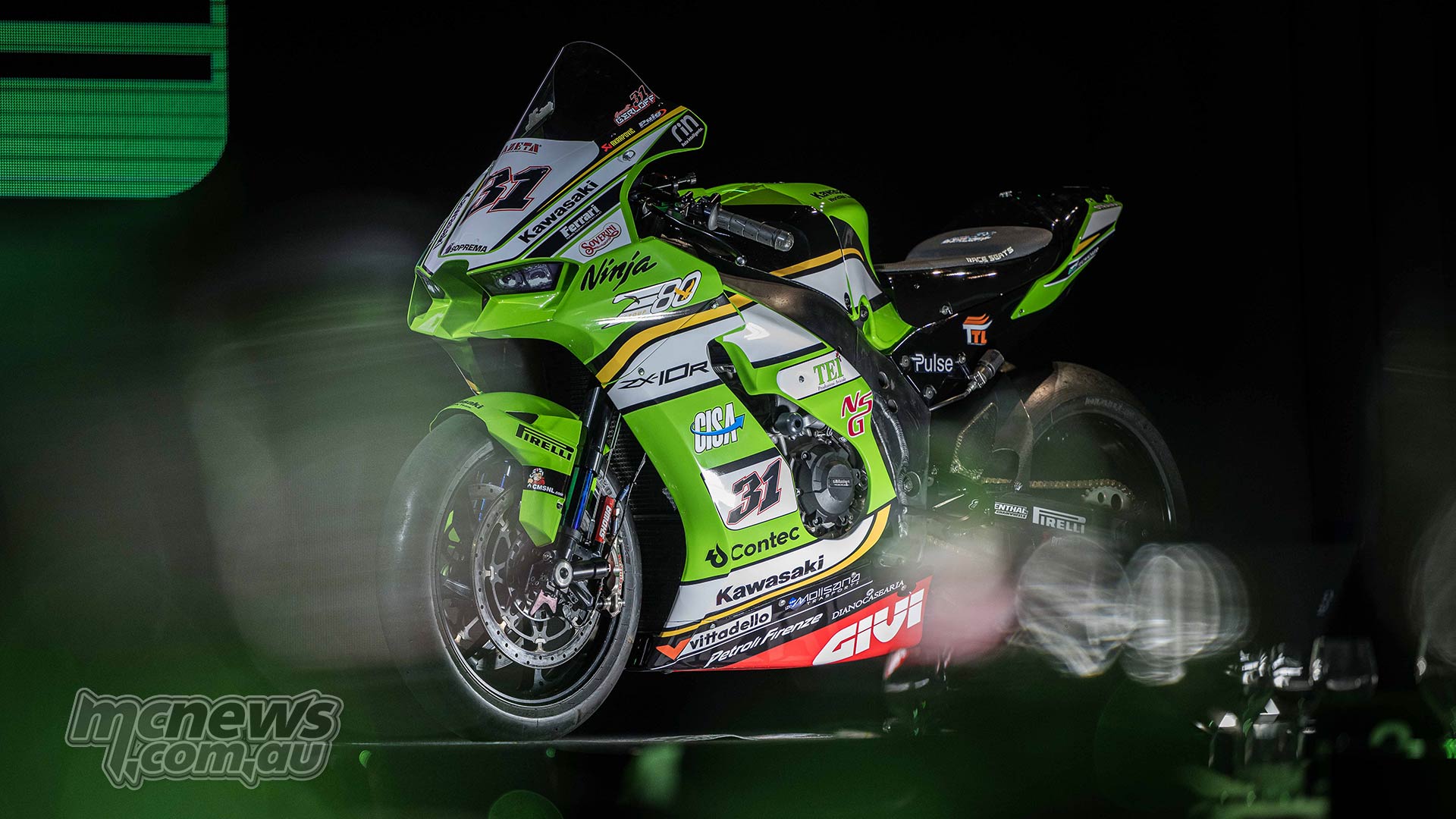 Kawasaki stage WorldSBK/SSP Team launch in Italy | MCNews