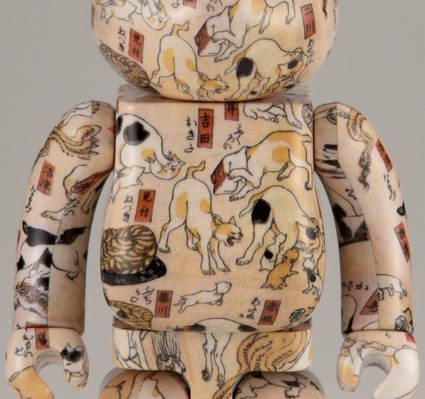 ネコ好き浮世絵師・歌川国芳の『猫飼好五十三疋』をモチーフにしたベア