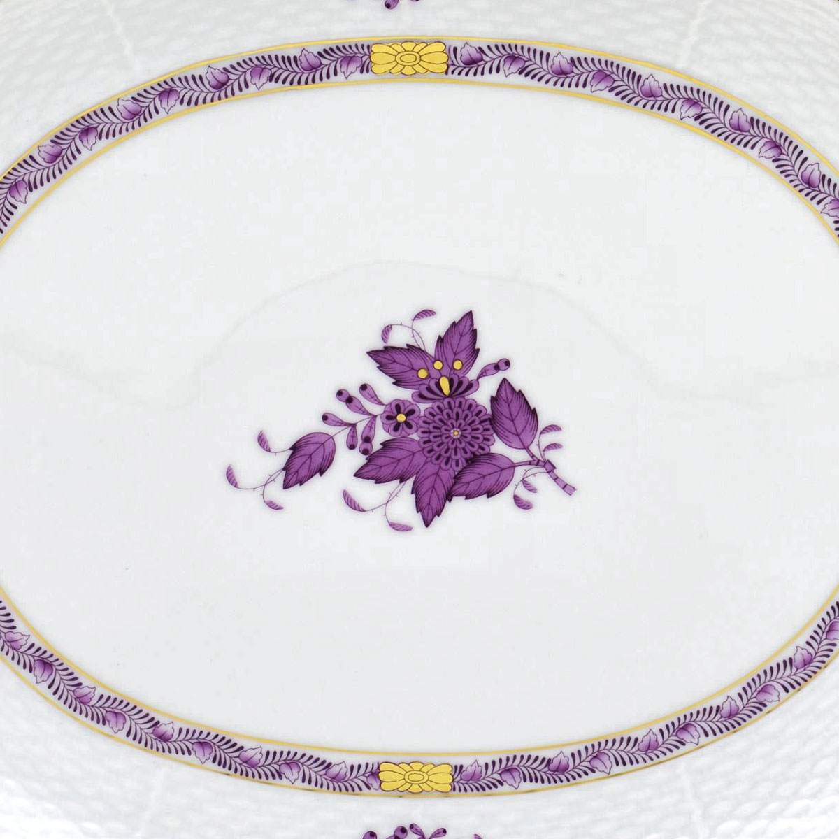 ヘレンド 大皿 40cm幅 リボン トレイ ヘレンド 大皿 40cm幅 リボン