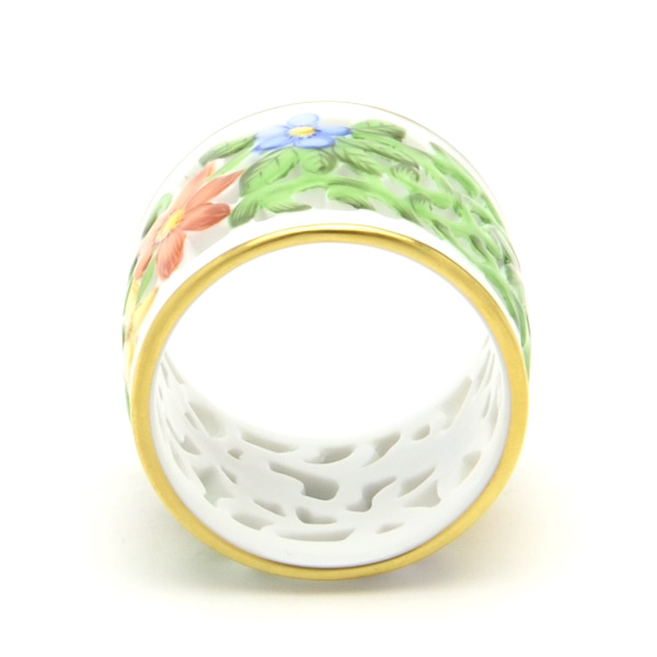 50%Off】ヘレンド(Herend) ナプキンリング(直径:4.5cm)(002784/C