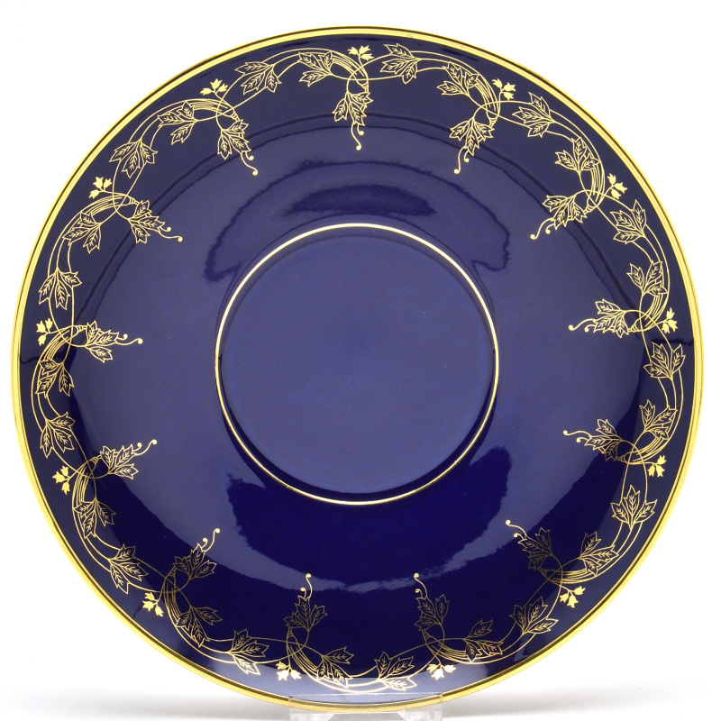 セーブル(Sevres) ミルク碗皿(450cc) エミスフェリキ セーブルブルー