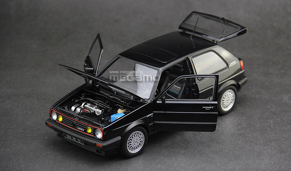 1/18 Norev Volkswagen VW Golf GTI Match 1989 MK2 Black Diecast