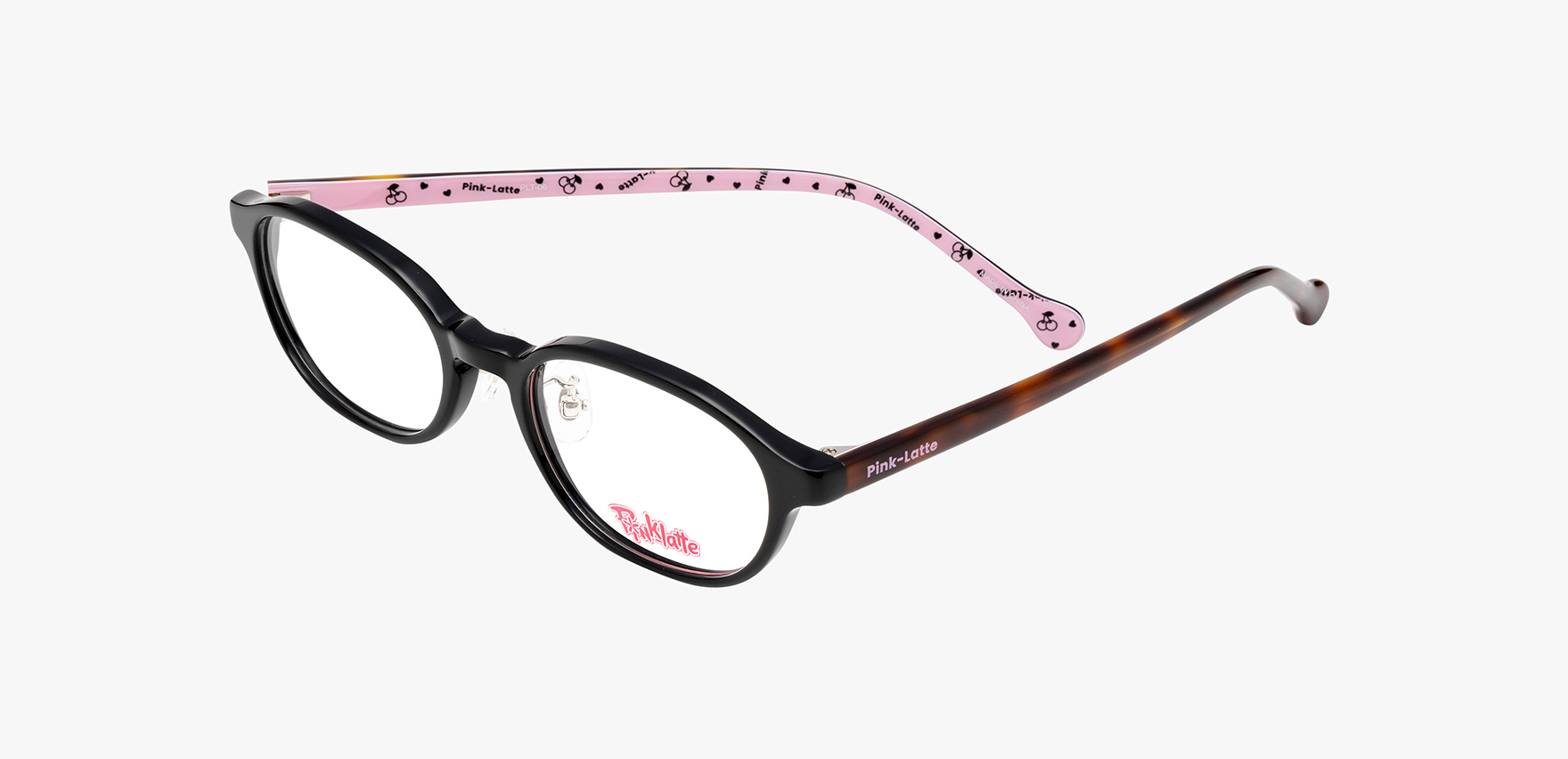 PINKlatte PLT-06(47 ﾌﾞﾗｯｸ): メガネフレーム｜眼鏡市場【公式