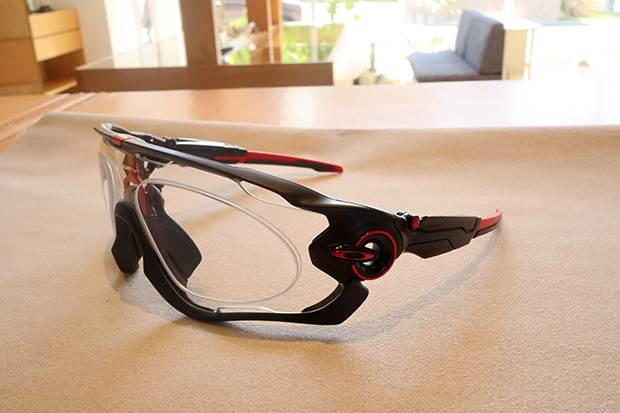OAKLEY JAWBREAKER 度付き クリアレンズにて 熊本 中原目眼店｜熊本