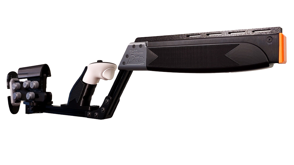 MegaVR Simstock – Virtual Reality Shotgun Sports – For Clay Hunt
