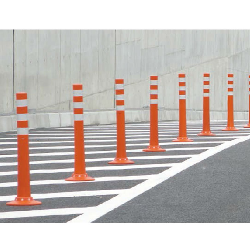 ガードコーン H800mm 接着式（φ200汎用タイプ）全面反射仕様 S-800-ZH