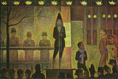 ジョルジュ・スーラ『パレード』 | 【休店中】名画工房 ～絵画・油絵