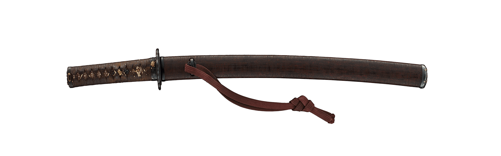 朱布目塗鞘 脇差拵（江戸肥後拵）／名古屋刀剣博物館・名古屋刀剣ワールド