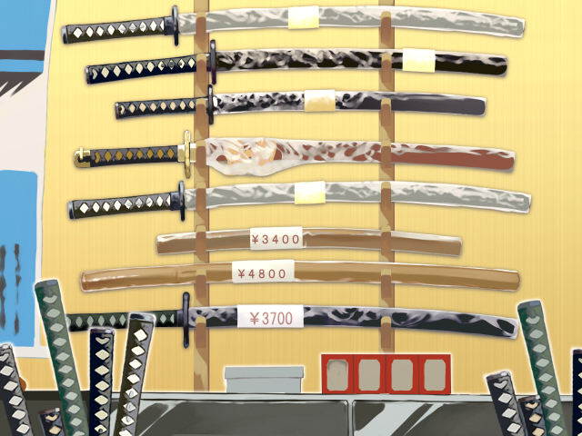 模造刀の値段の違い／名古屋刀剣博物館・名古屋刀剣ワールド