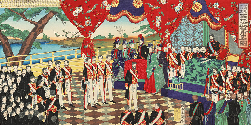 明治天皇浮世絵とは／名古屋刀剣博物館・名古屋刀剣ワールド