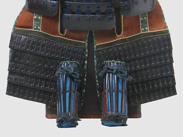 甲冑の小具足：佩楯／名古屋刀剣博物館・名古屋刀剣ワールド