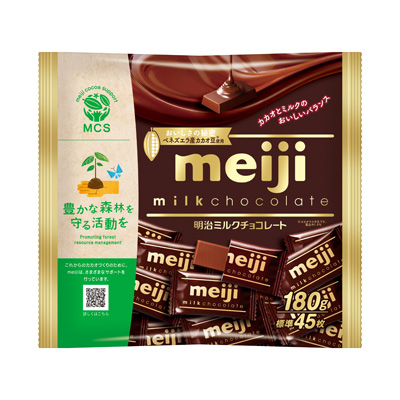 明治ミルクチョコレートビッグパック 180g | チョコレート | 株式会社