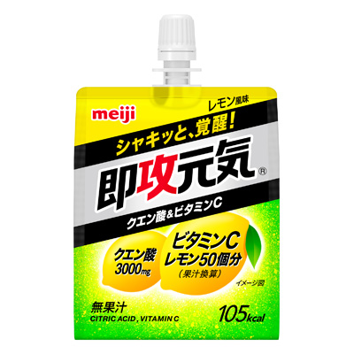 即攻元気ゼリー クエン酸＆ビタミンC レモン風味 180g | 栄養調整食品