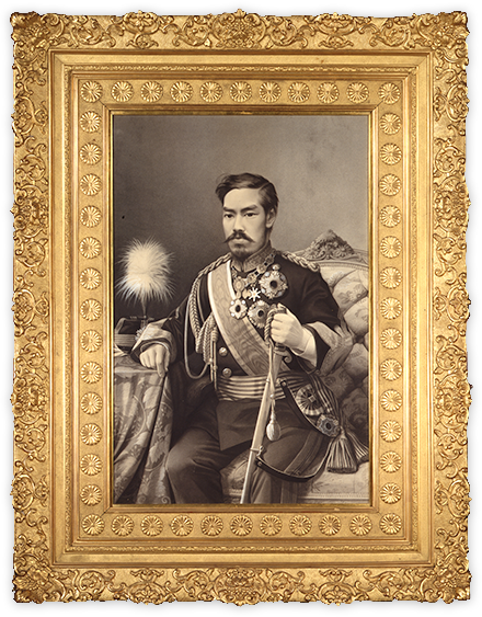 天皇陛下御即位記念！明治大帝聖像と昭憲皇太后聖像 天皇陛下御即位