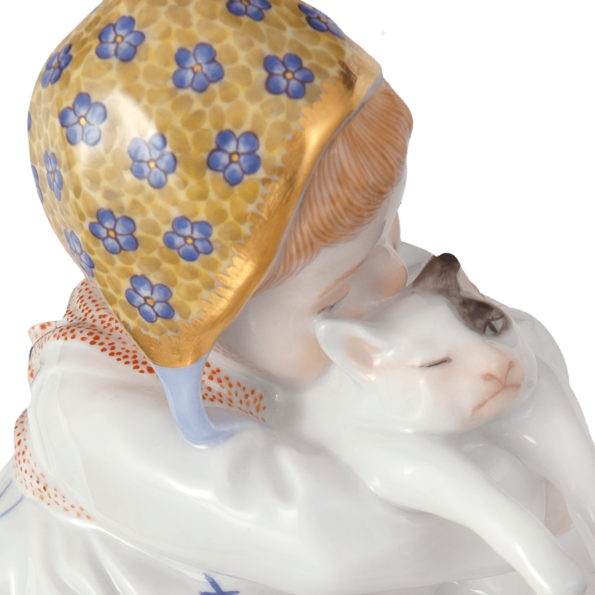 ドイツの名窯マイセン 日本公式サイト|人形「ネコを抱く女の子」