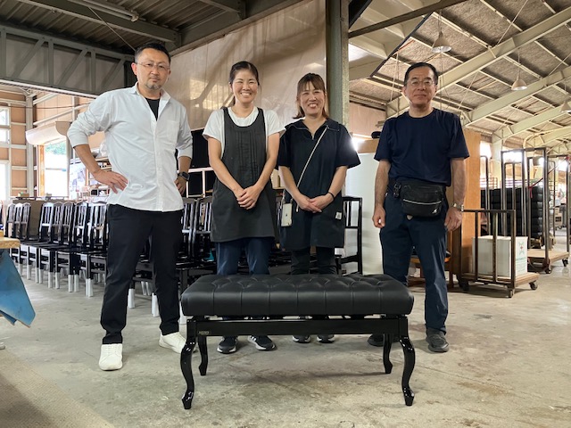 お知らせ | 名陽木工 ピアノ椅子メーカー 静岡県浜松市