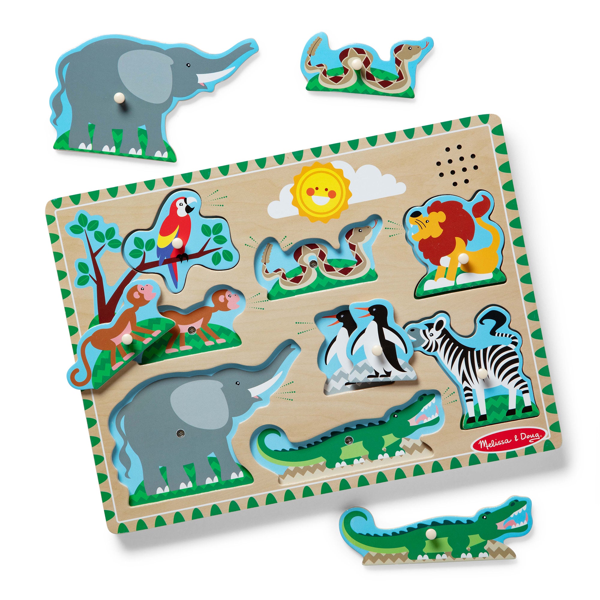 Zoo Animals Puzzle | Zoo Sound Puzzle