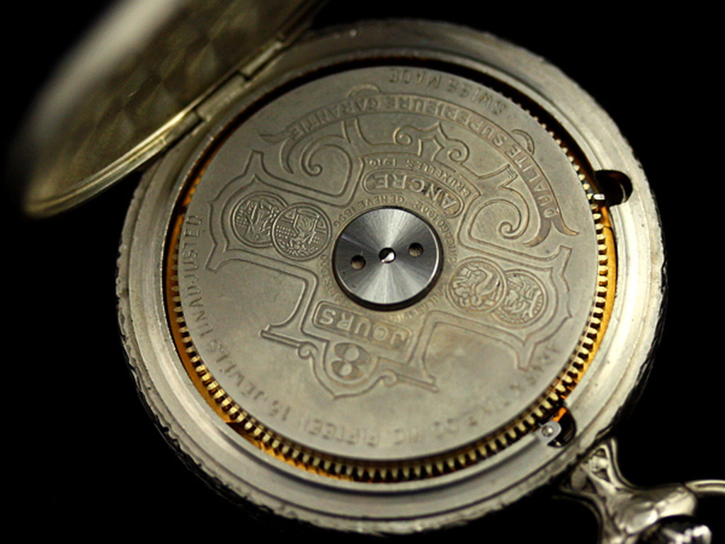 ヘブドマス 8日巻き懐中時計 【1965年頃】