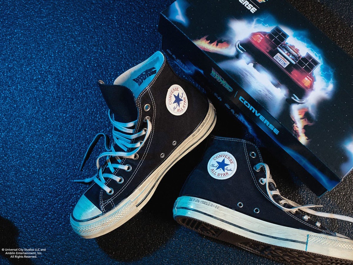 コンバースが映画『バック・トゥ・ザ・フューチャー』とコラボ！まるで
