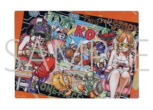 ジャンプフェスタ限定プレイマット(ナミ＆ウソップ)※背景漫画 プレイ