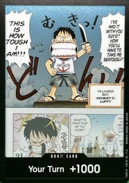 ドン!!カード【ルフィ(幼少期)】※英語表記 ルフィ(幼少期)【海外版