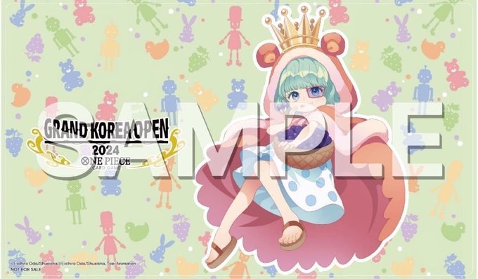 オフィシャルプレイマット【GRAND KOREA OPEN2024】 シュガー【海外版