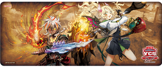 未開封】デュエルセット白の物語(YCSJ2025NAGOYA)/ハーフプレイマット