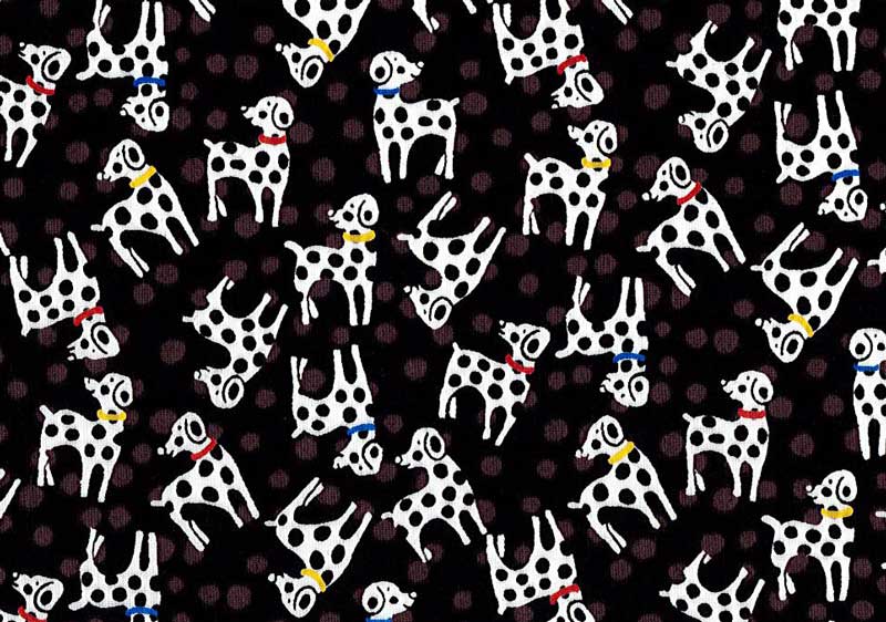 LIBERTY FABRICS リバティプリント・タナローン国産生地＜Dalmatian