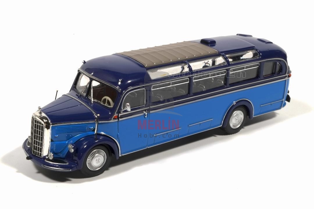 1/43 Mercedes O 3500 1950 Touring Bus -Otobüs MINICHAMPS - Merlin Hobi