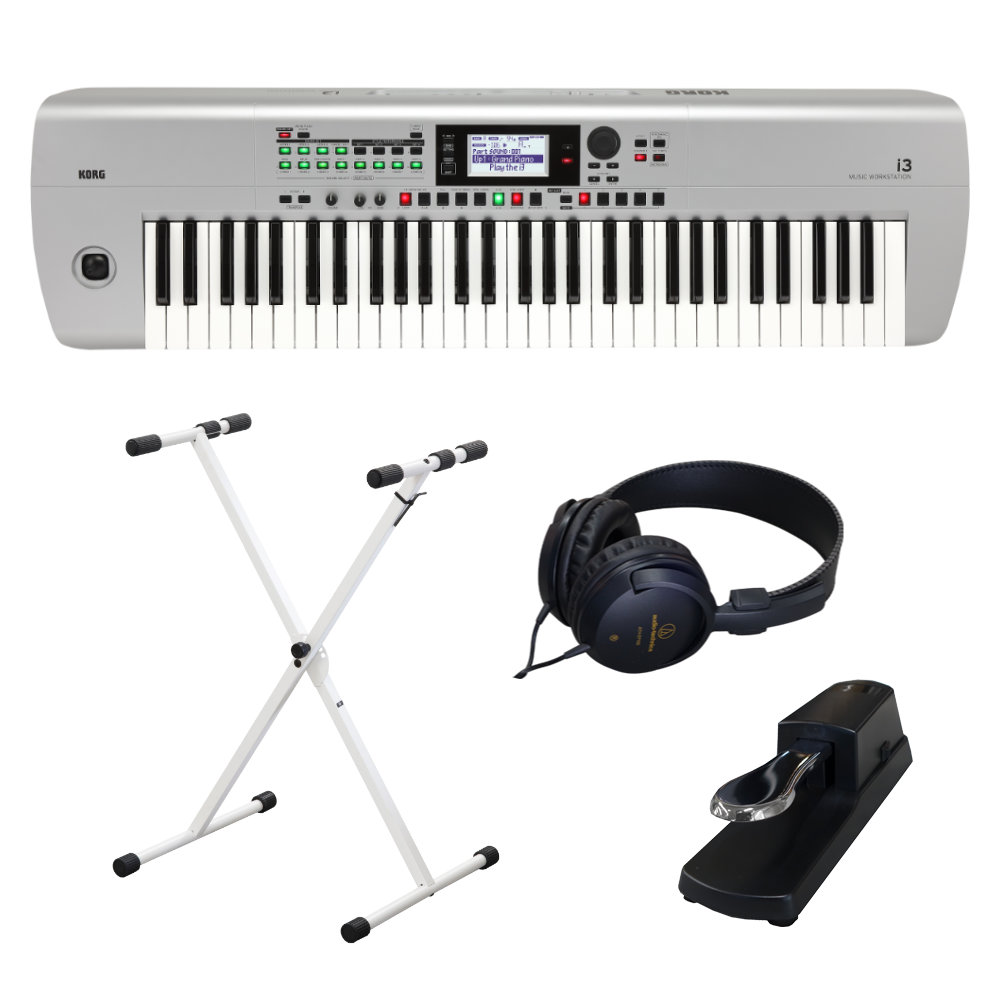 KORG ワークステーション i3 MS (キーボードスタンドセット)【福山楽器