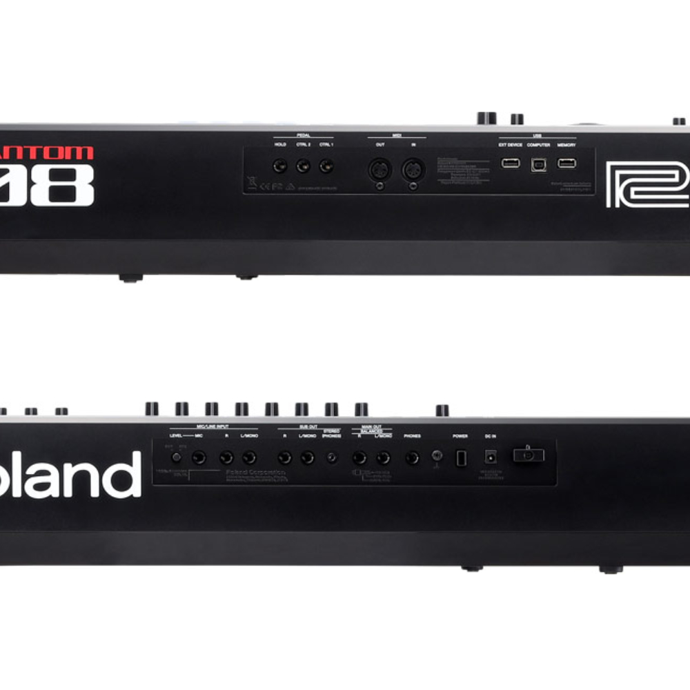 Roland 88鍵盤 シンセサイザー FANTOM-08【福山楽器センター】