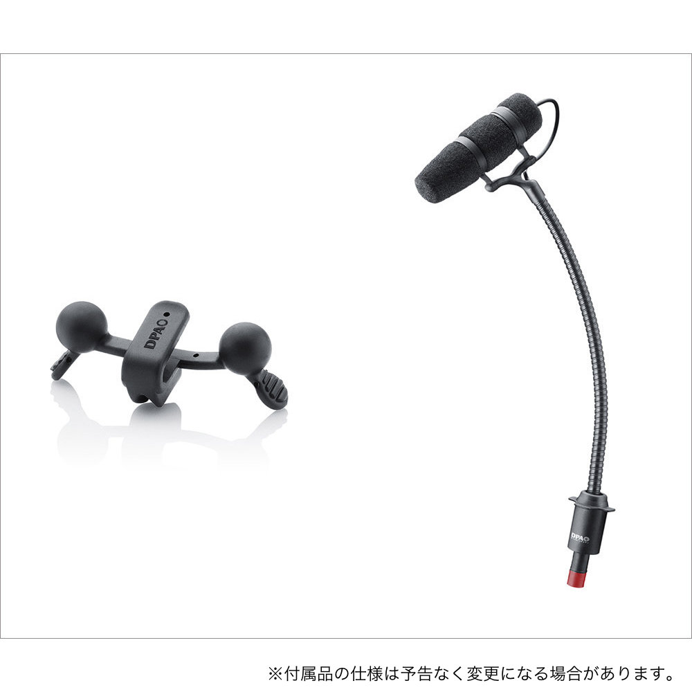 DPA サックス用マイク 4099 + サックス用クリップ付き (MicroDot
