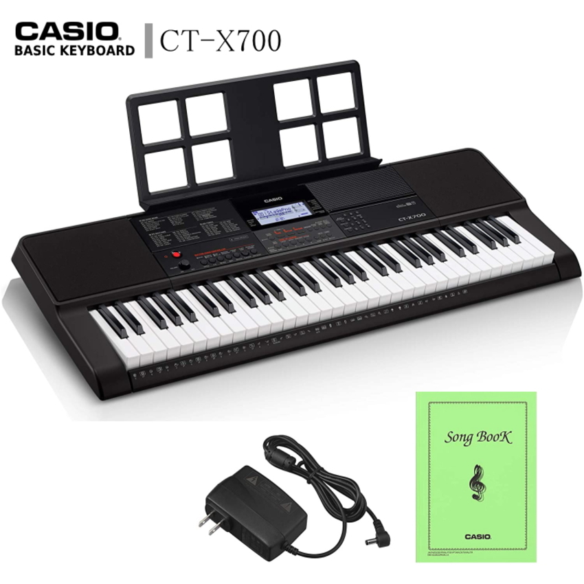 カシオ ベーシックキーボード CT-X700 by福山楽器センター