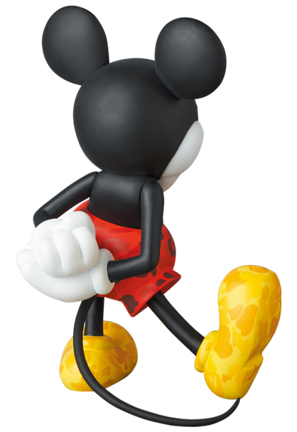 MEDICOM TOY - VCD BAPE(R) MICKEY MOUSE COLOR Ver.