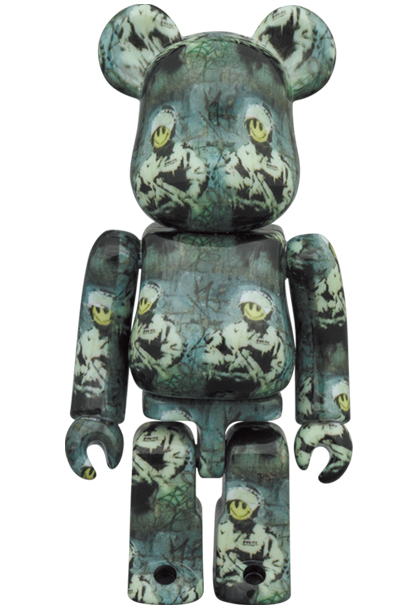 MEDICOM TOY - BE@RBRICK RIOT COP 100％ & 400％