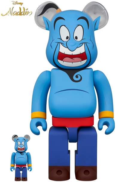 MEDICOM TOY - BE@RBRICK GENIE 100％ & 400％