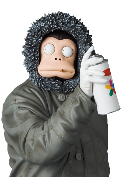 MEDICOM TOY - Monkey Mask Session（TM） by James Pfaff Statue