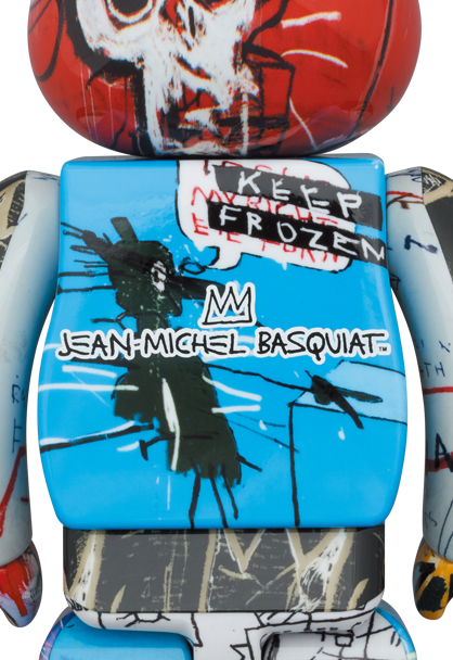 MEDICOM TOY - BE@RBRICK JEAN-MICHEL BASQUIAT 
