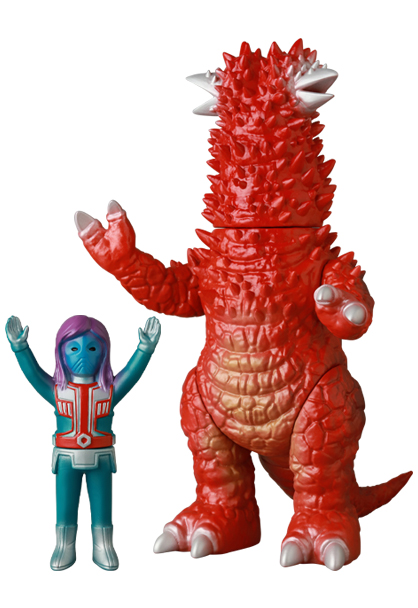 MEDICOM TOY - MAT(MONSTER ART TOY)シリーズ パンドン+ミニ・ゴース星人